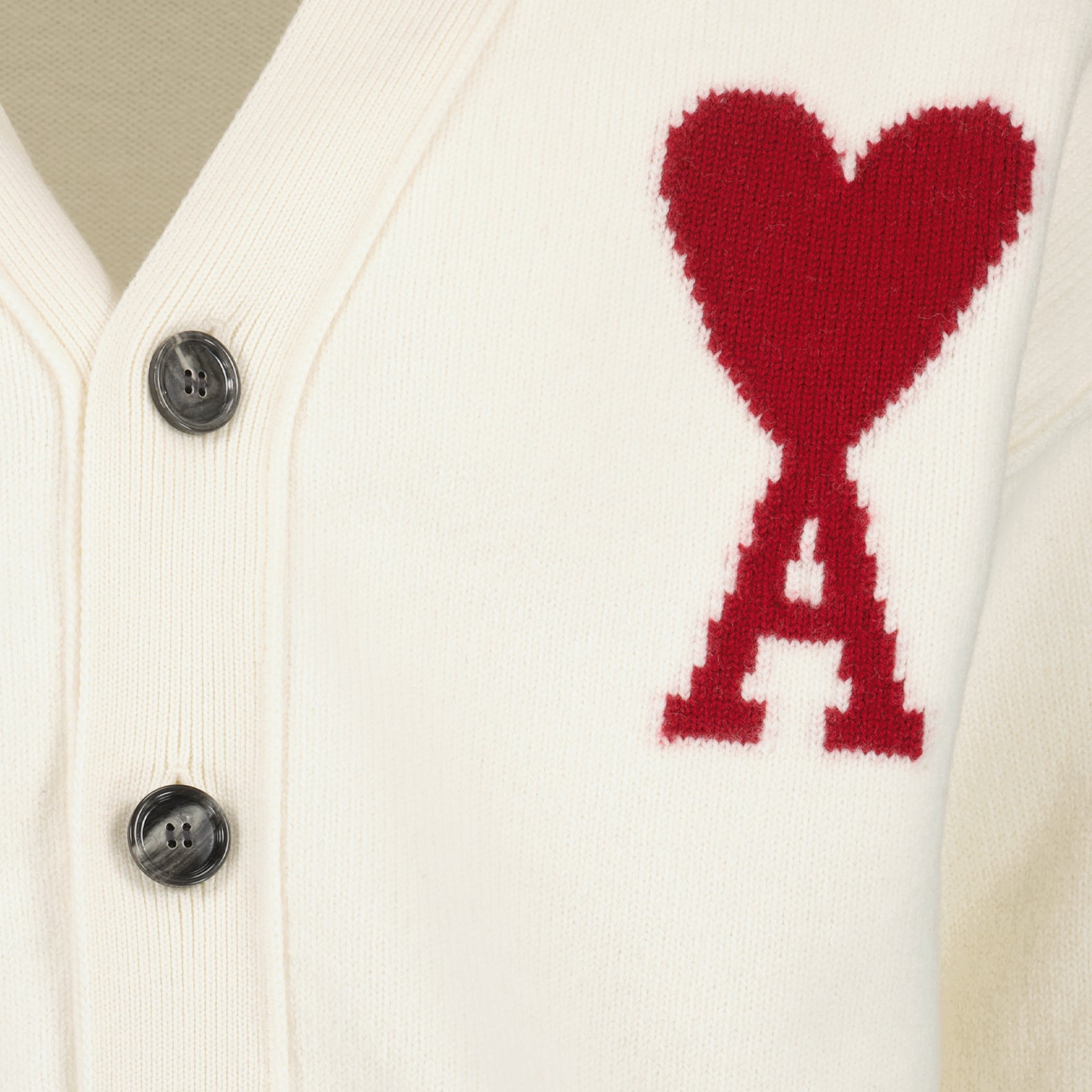 Maglieria Cardigan Ami de Coeur Ami PARIS Bianco Unisex