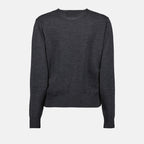 Maille Pull Ami de Coeur Ami PARIS Gris Femme