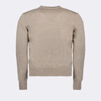 Knitwear Friend of Heart Sweater Ami PARIS Beige Man