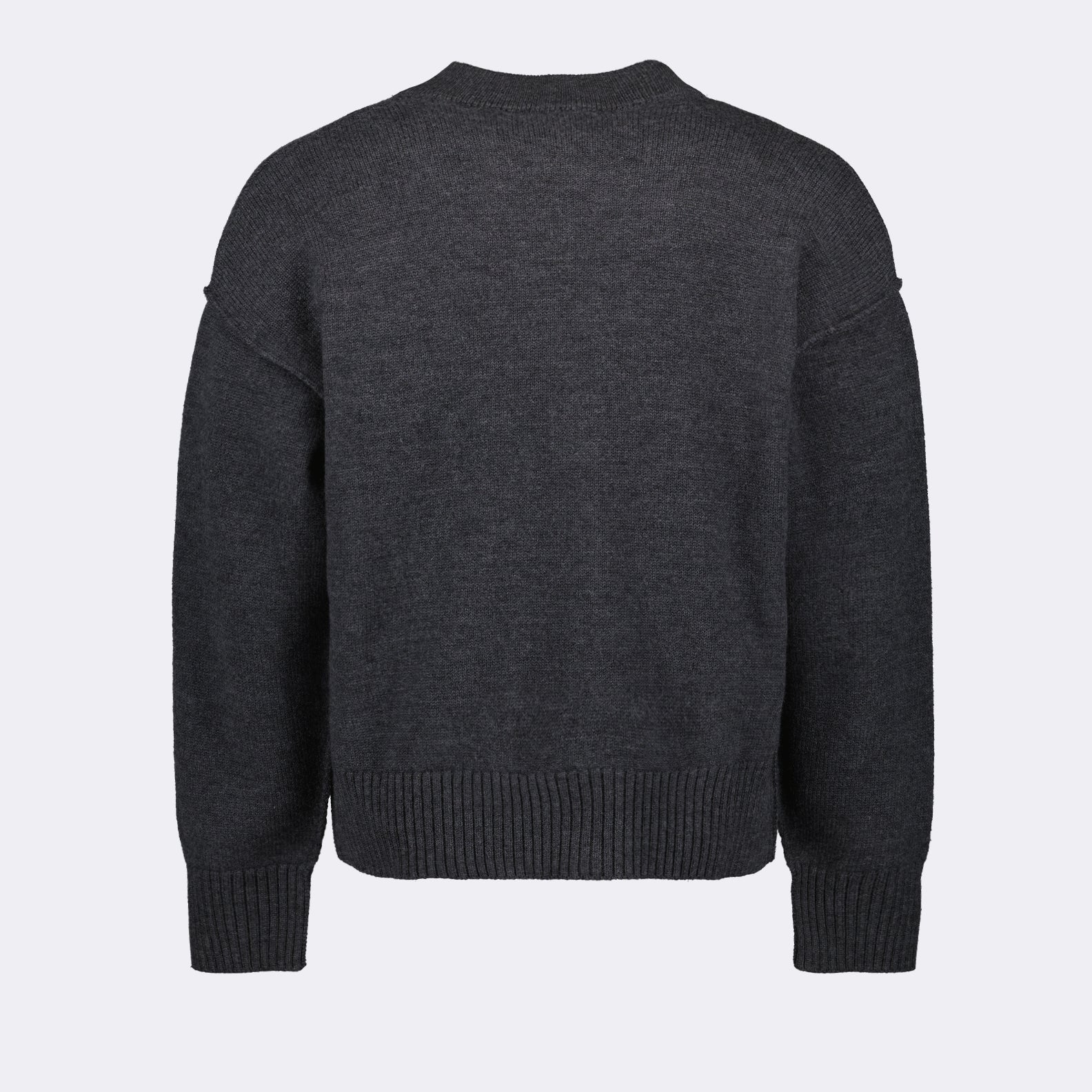 Strickwaren Ami de Coeur Cardigan Ami PARIS Grau Unisex