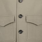 Vestes Veste en laine Ami PARIS Beige Homme