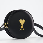 Handbags and shoulder bags Paris round bag Paris Ami PARIS Black Unisex