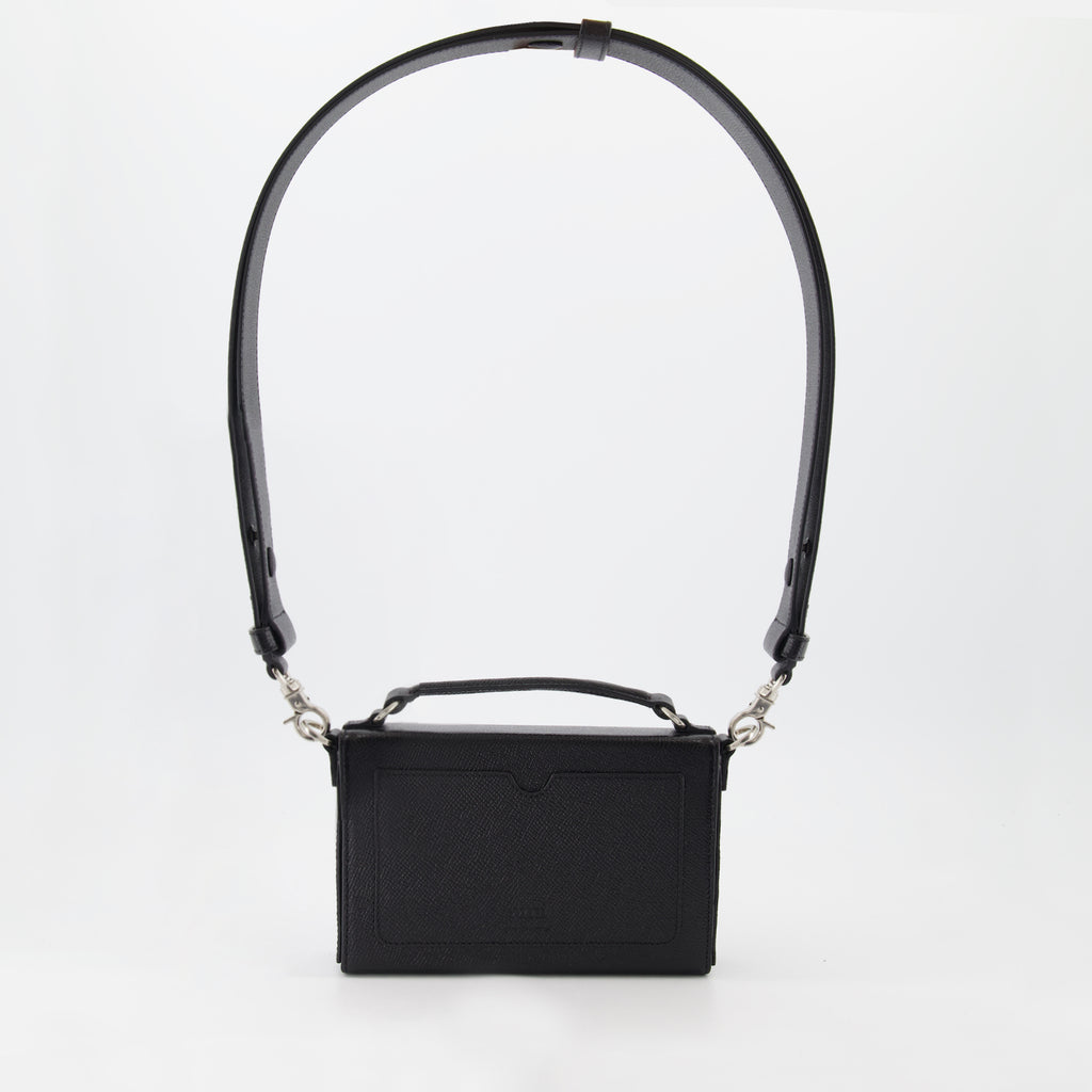 Sacs bandoulière Sac Lunch Box Ami PARIS Noir Femme