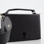 Sacs bandoulière Sac Lunch Box Ami PARIS Noir Femme