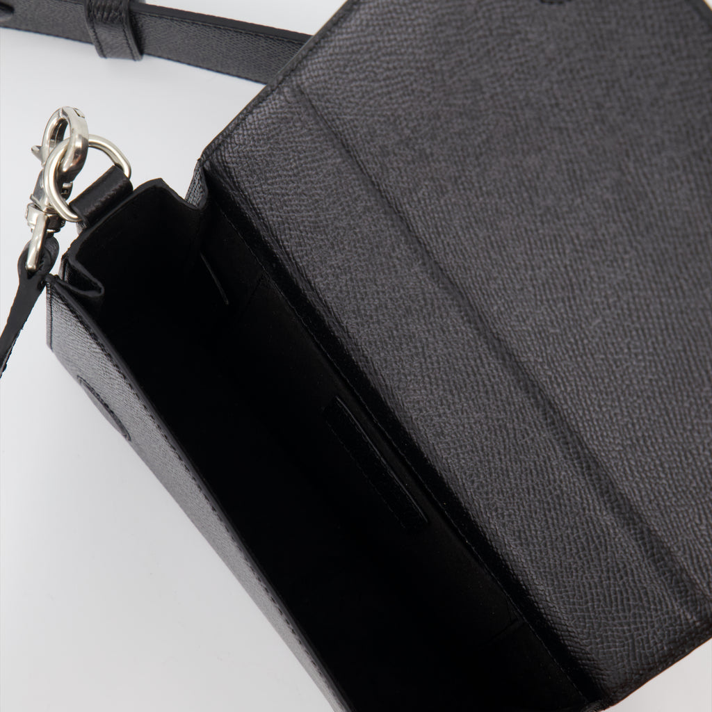 Sacs bandoulière Sac Lunch Box Ami PARIS Noir Femme