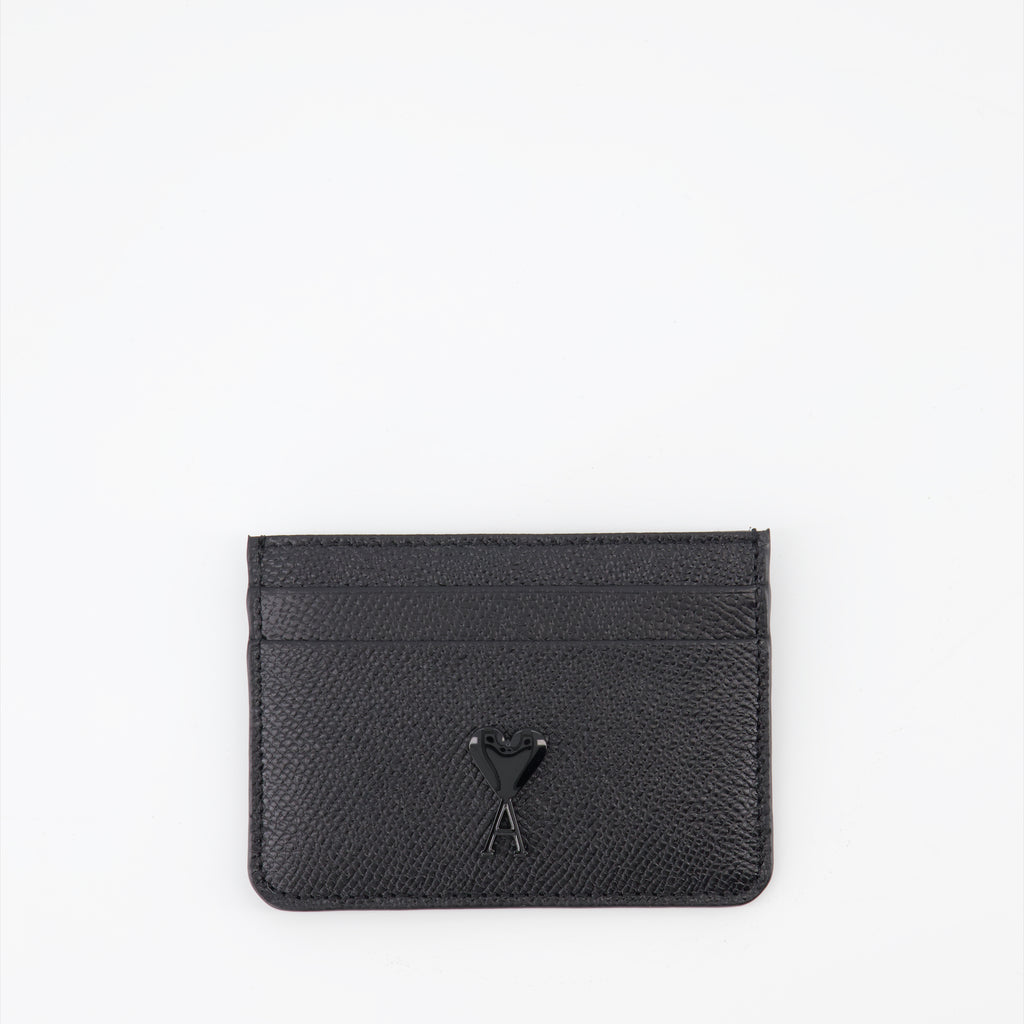 Pequenos artigos de couro Porte-cartes Ami de Coeur Ami PARIS Preto Homme