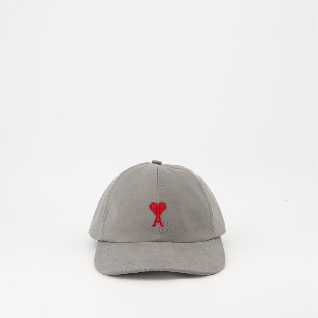 Chapeaux, casquettes et bonnets Casquette Ami de Coeur Ami PARIS Gris Unisexe