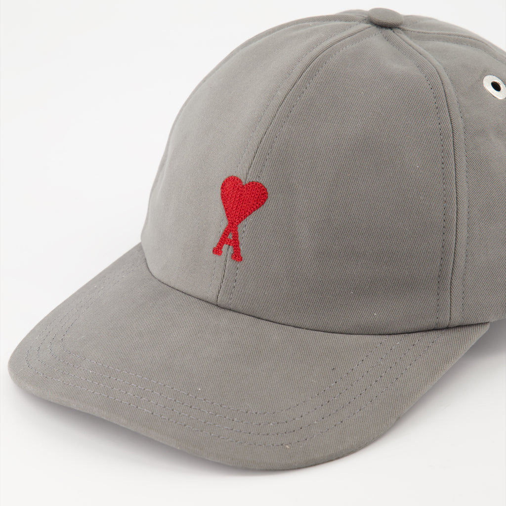 Chapeaux, casquettes et bonnets Casquette Ami de Coeur Ami PARIS Gris Unisexe