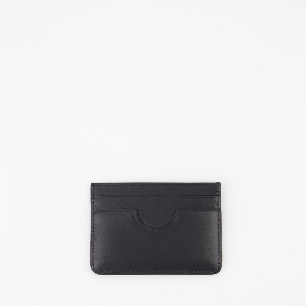 Small leather goods Leather card holder Ami PARIS Black Man