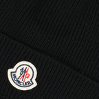 Hats, caps and beanies Logo beanie Moncler Black Man