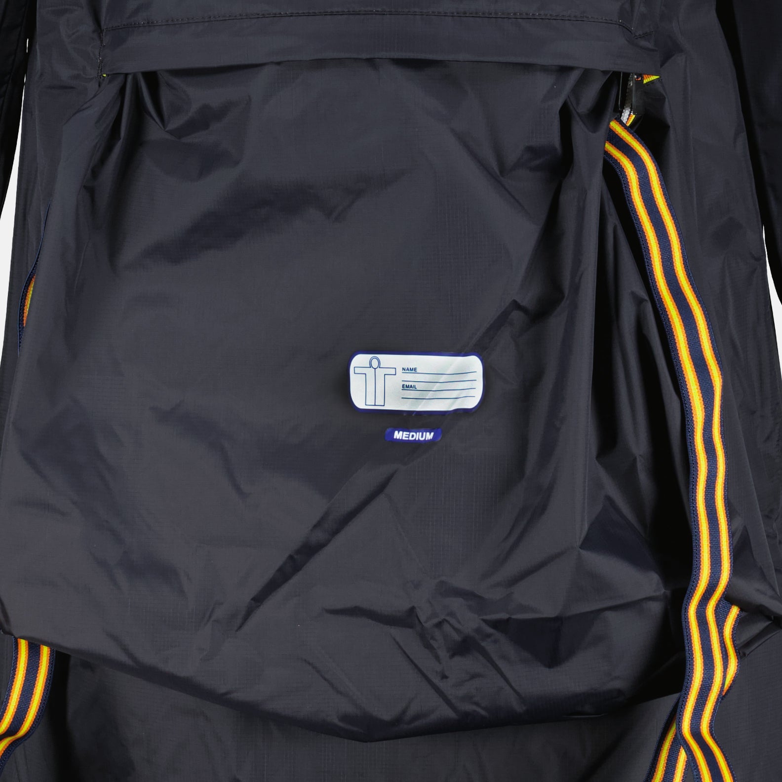 Abrigos Le Vrai 3.0 Eiffel Windbreaker K-Way Negro Unisexo