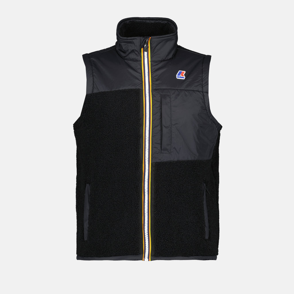 재킷 Veste sans manches Le Vrai 3.0 K-Way 검은색 남여공용