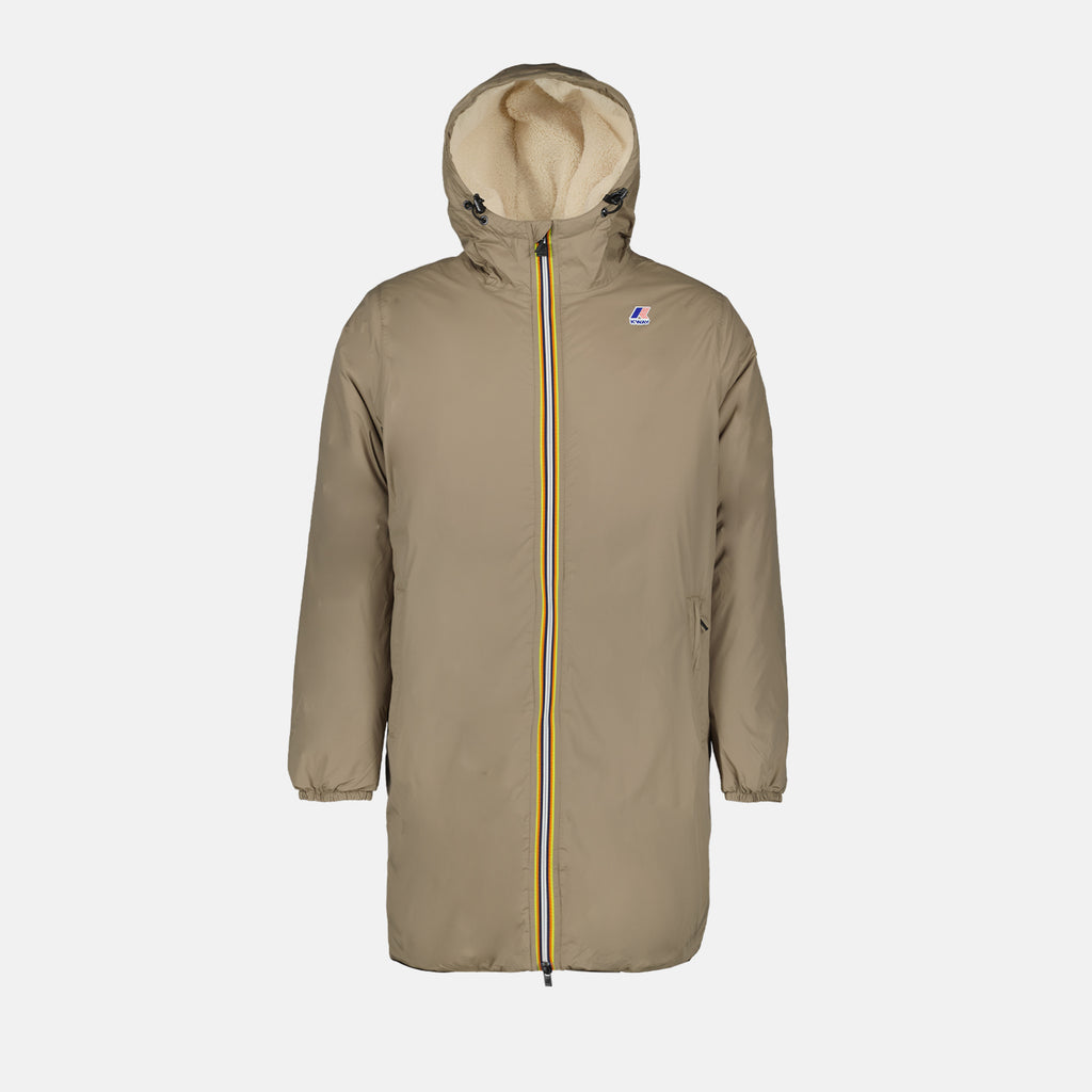 Mäntel Parka Le Vrai Eiffel 3.0 K-Way Beige Unisex