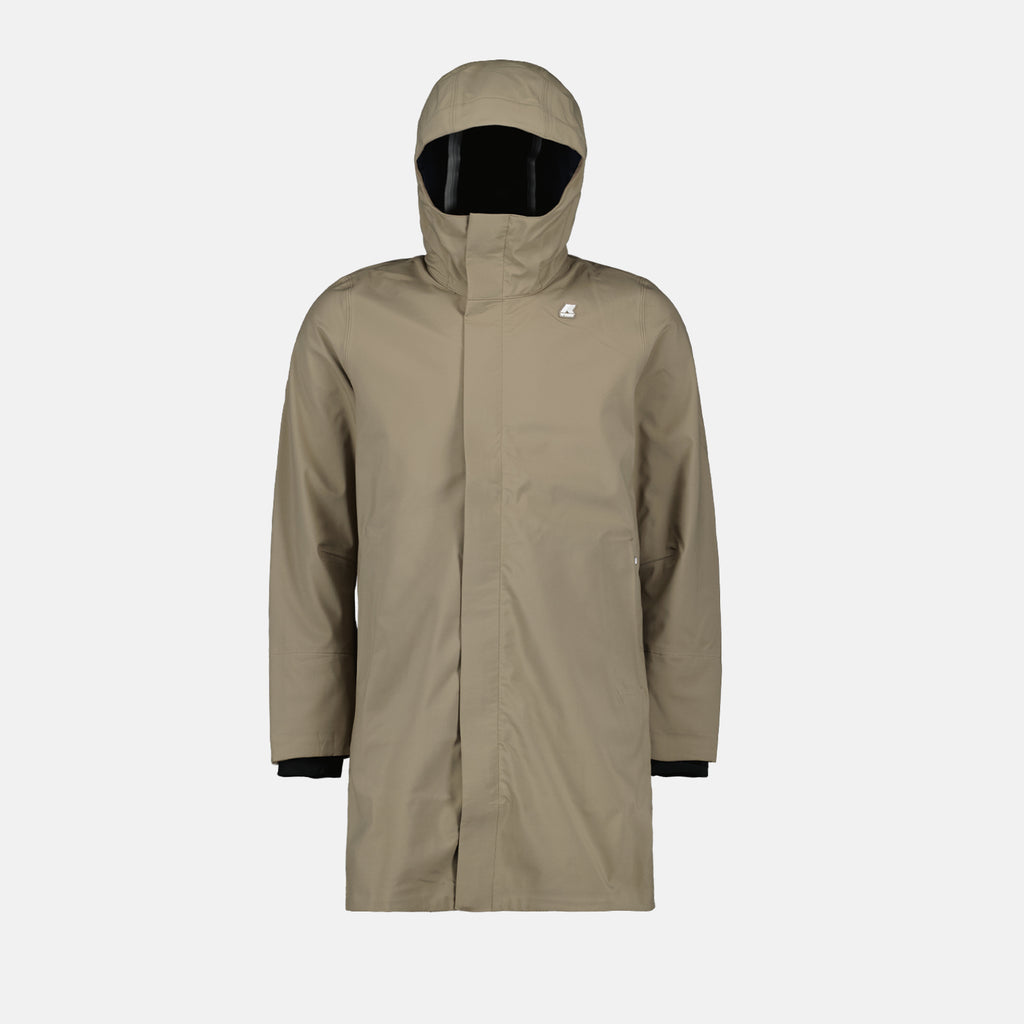 Manteaux Parka Thomas Bonded K-Way Beige Homme