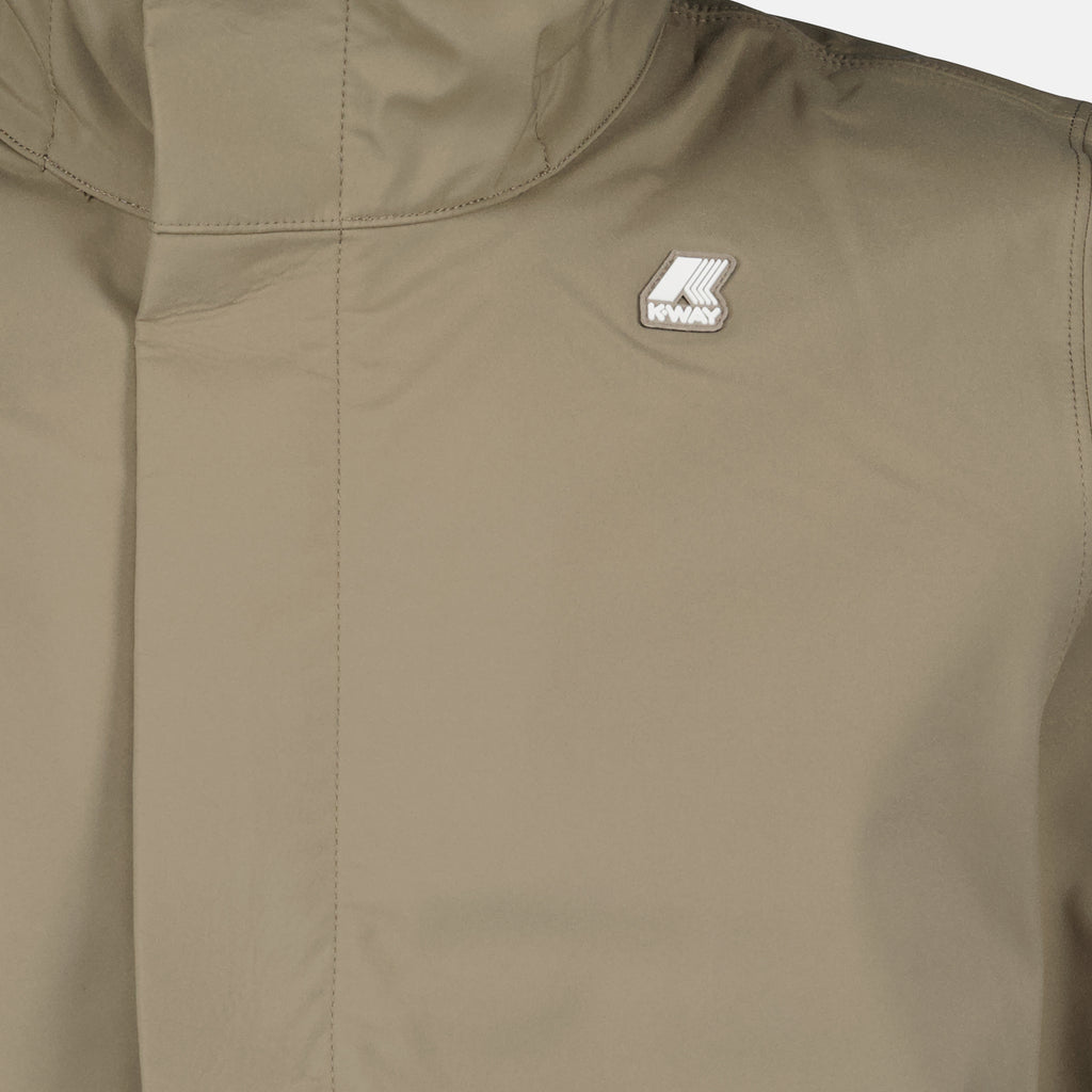 Manteaux Parka Thomas Bonded K-Way Beige Homme