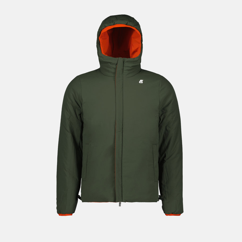 Vestes Veste réversible Jacques Warm K-Way Orange Homme