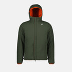 Vestes Veste réversible Jacques Warm K-Way Orange Homme