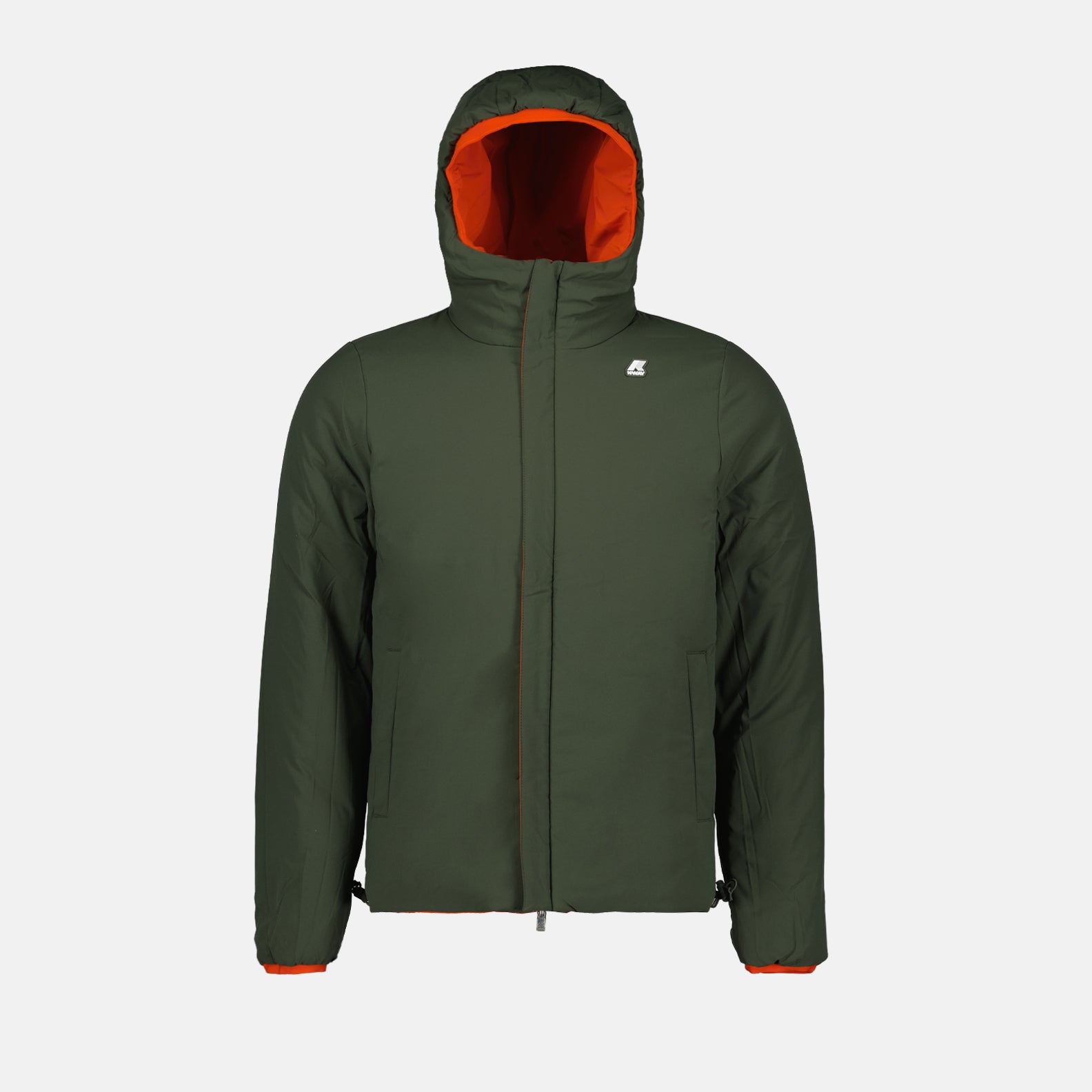 Vestes Veste réversible Jacques Warm K-Way Orange Homme