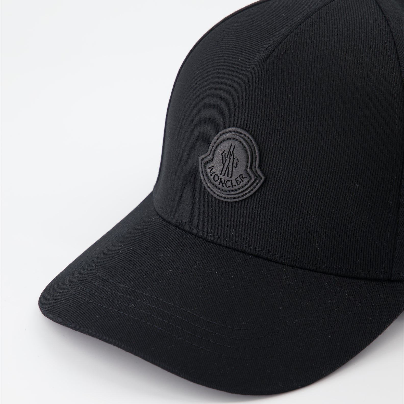 Chapéus, bonés e gorros Casquette à logo Moncler Preto Homme