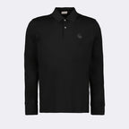 Polos Polo à logo Moncler Preto Homme
