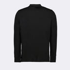 Polos Polo à logo Moncler Preto Homme