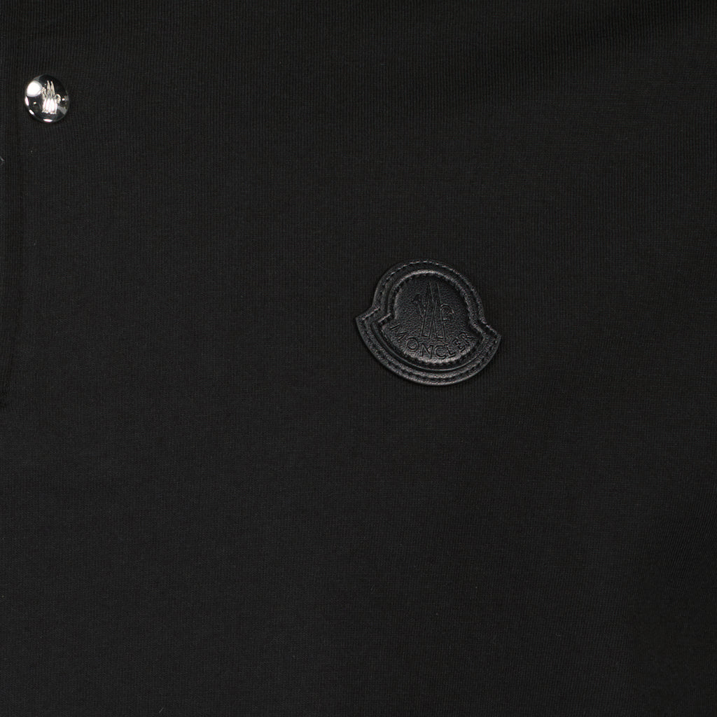 Polos Polo à logo Moncler Preto Homme