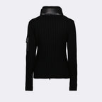 재킷 Veste bi-matière Moncler 검은색 Femme