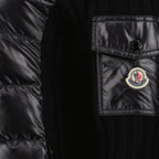 재킷 Veste bi-matière Moncler 검은색 Femme