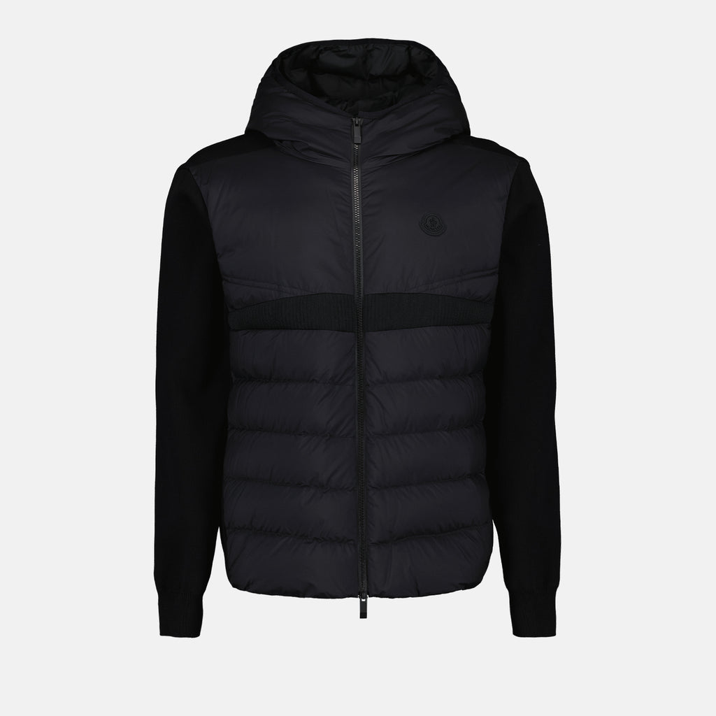 재킷 Veste bi-matière Moncler 검은색 Homme