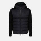 재킷 Veste bi-matière Moncler 검은색 Homme