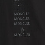 T-shirts Logo T-shirt Moncler Black Man