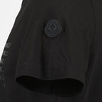 T-shirts Logo T-shirt Moncler Black Man