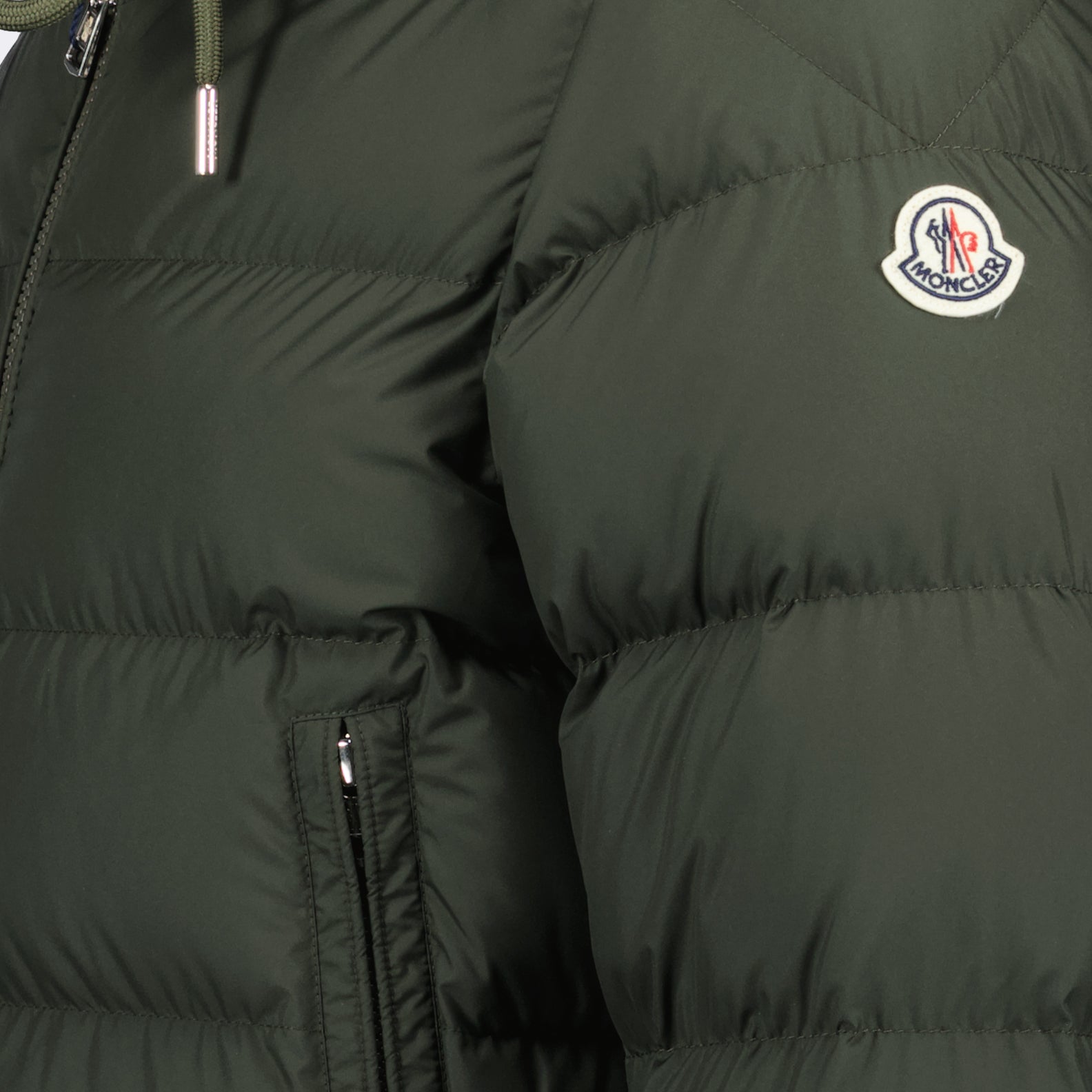 Casacos Doudoune Cardere Moncler Verde Homme