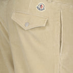 Hosen Corduroy-Hosen Moncler Beige Homme