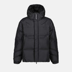 コート ハラマ ダウンジャケット Moncler 黒 男