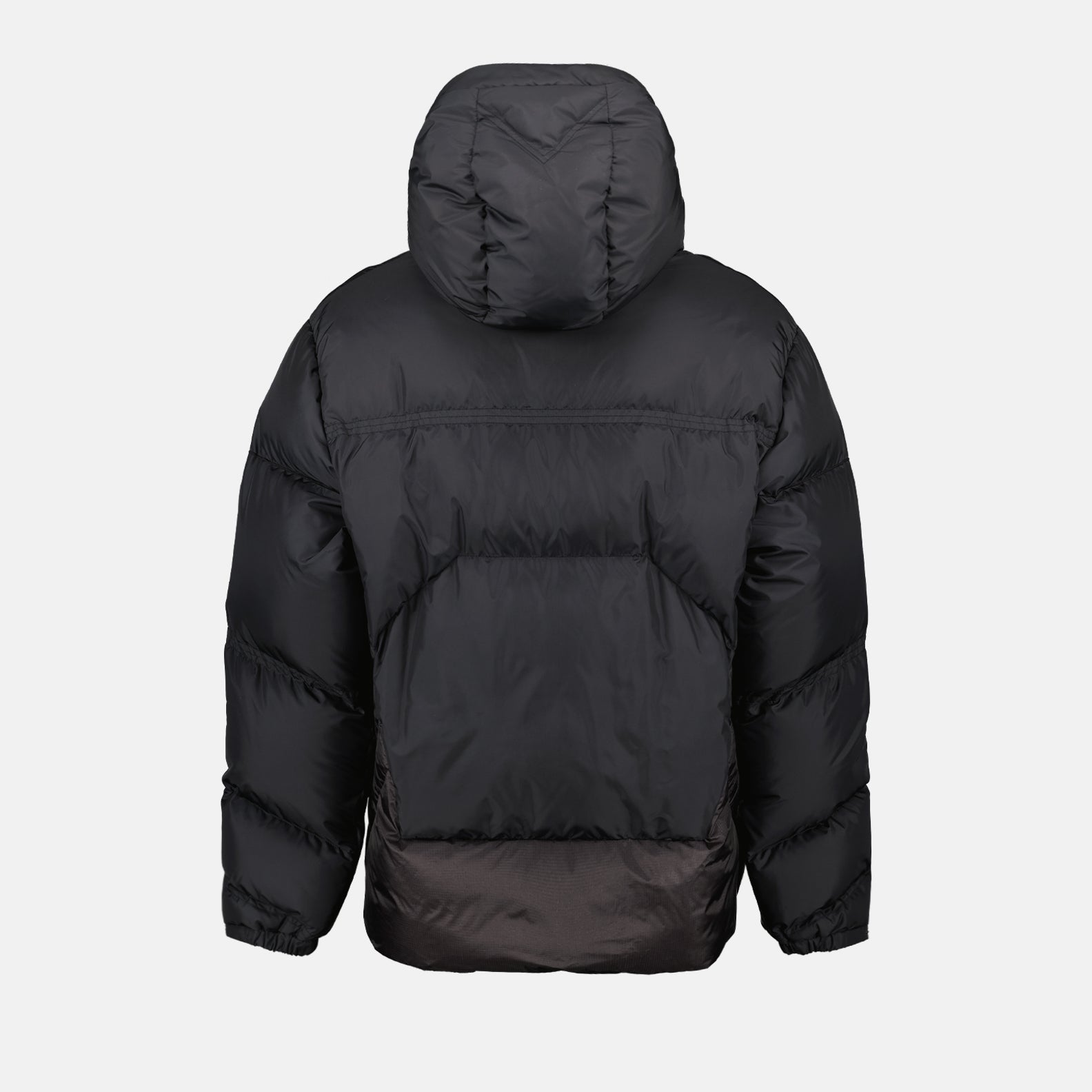 コート ハラマ ダウンジャケット Moncler 黒 男