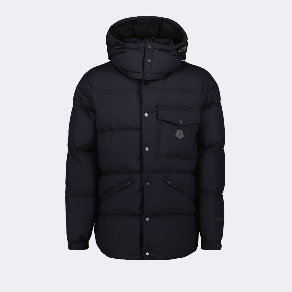 Manteaux Doudoune Loiret Moncler Bleu Homme