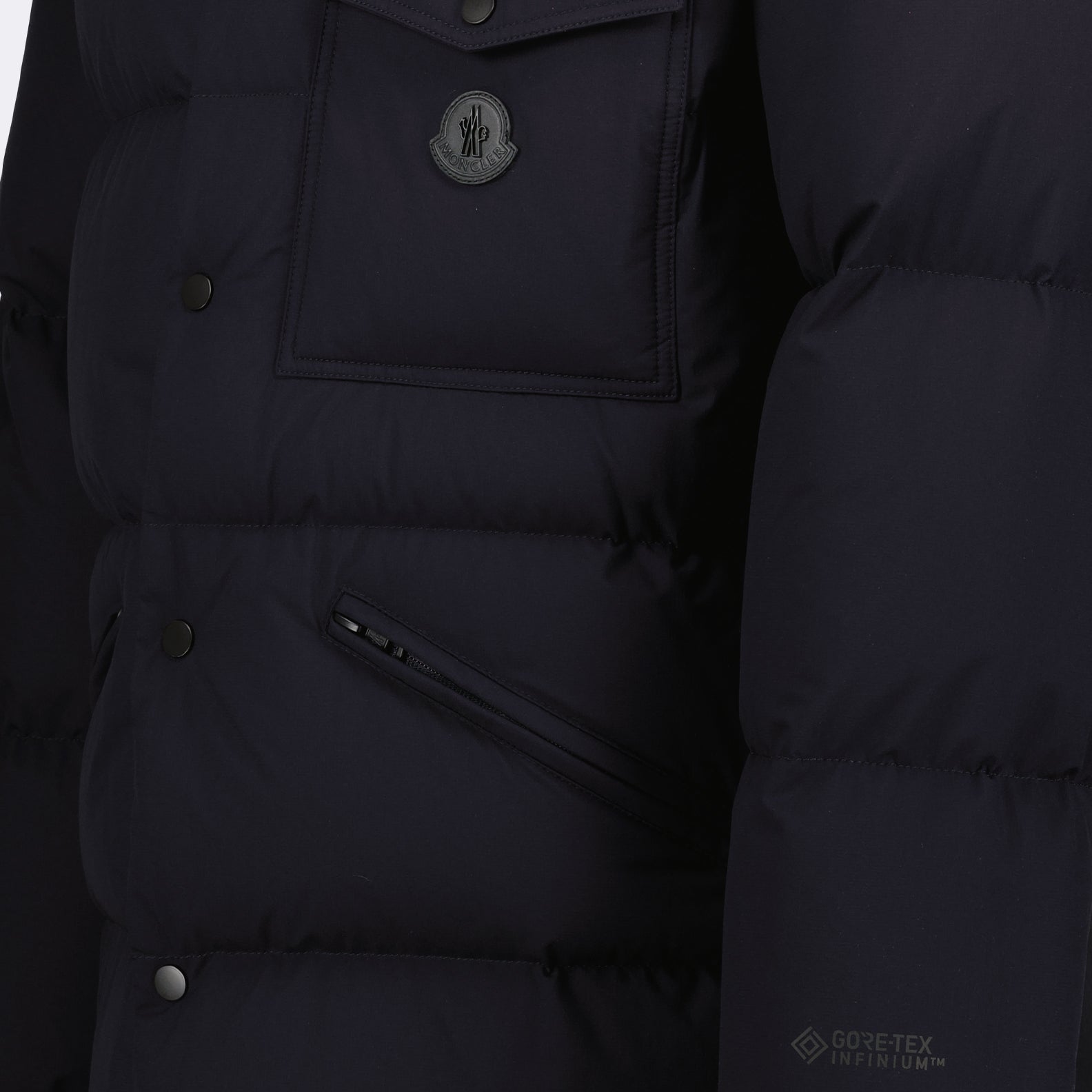 Manteaux Doudoune Loiret Moncler Bleu Homme