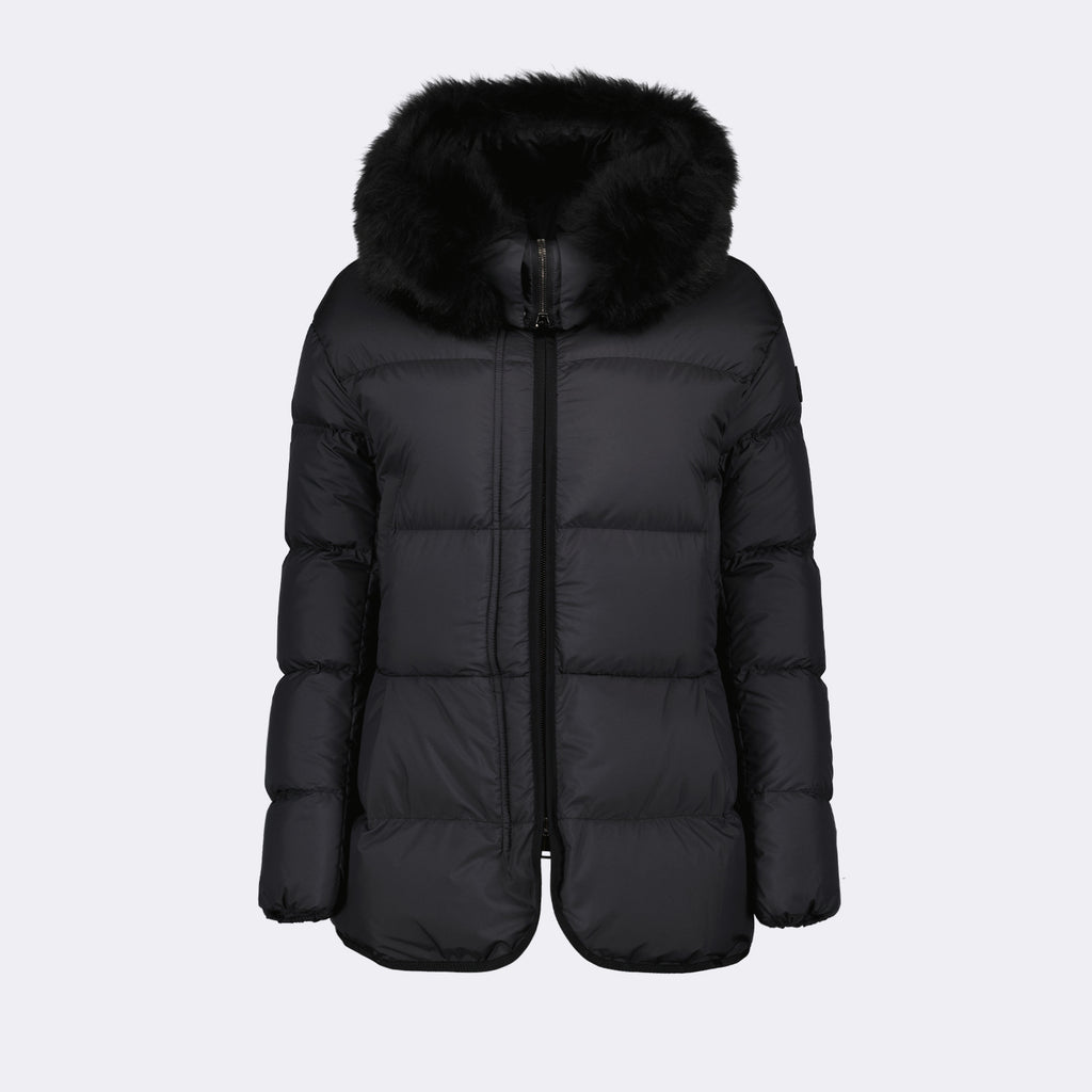 Mäntel Doudoune Locustelle Moncler Schwarz Femme