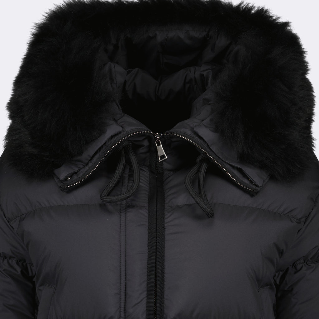 Mäntel Doudoune Locustelle Moncler Schwarz Femme
