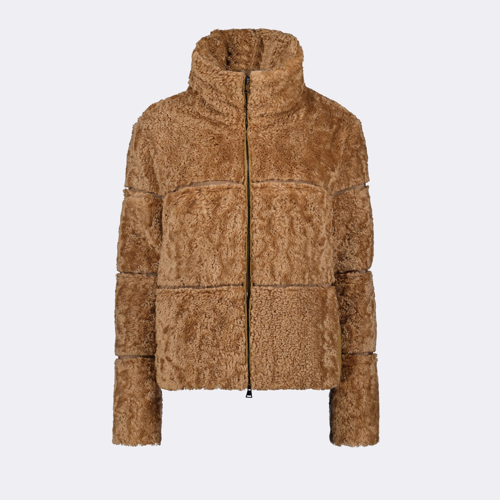 Coats Segura down jacket Moncler Brown Women