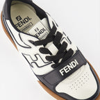 Sneaker Baskets Fendi Match Fendi Schwarz Femme