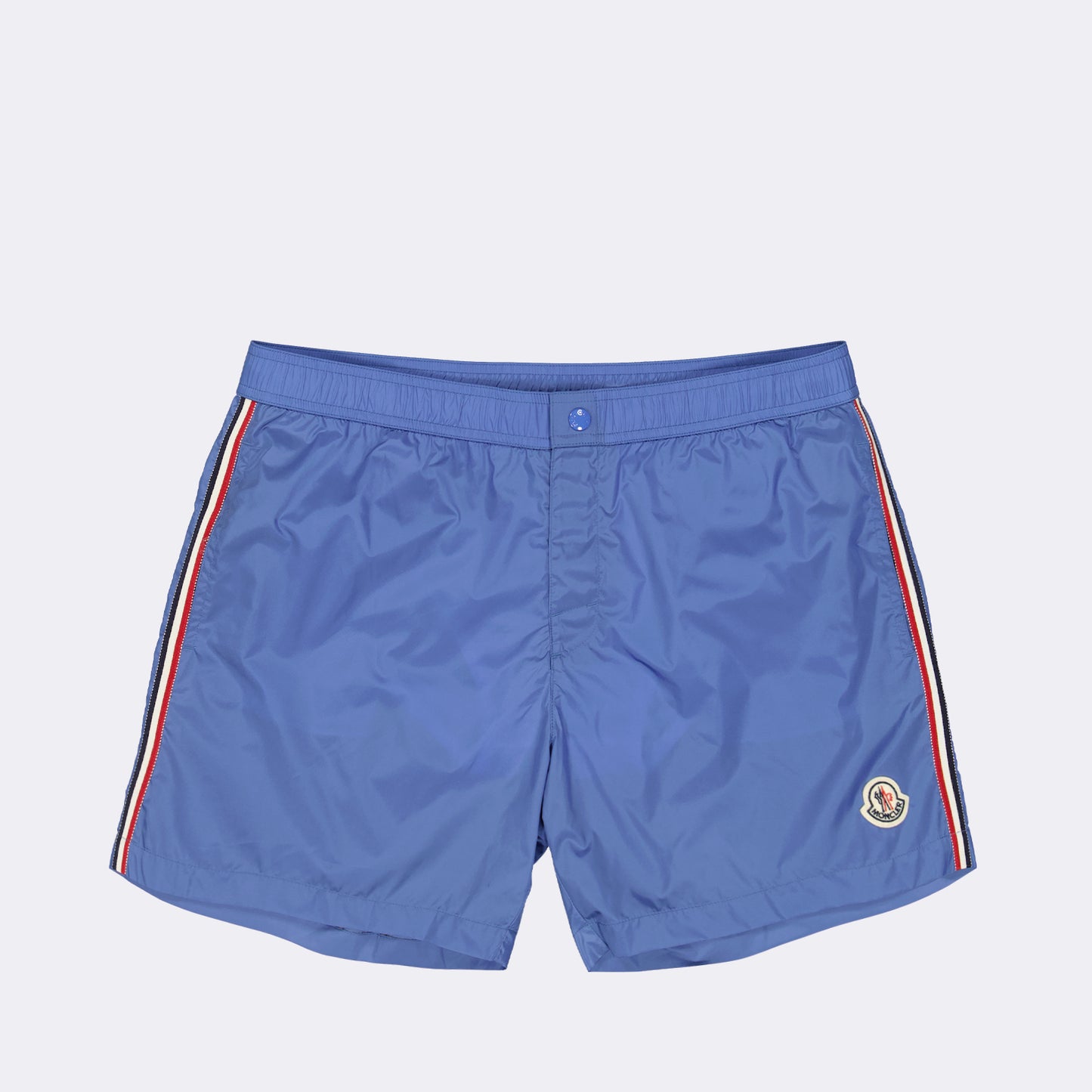 Tricolor stripe swim shorts