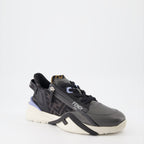 Baskets Baskets Fendi Flow Fendi Gris Homme