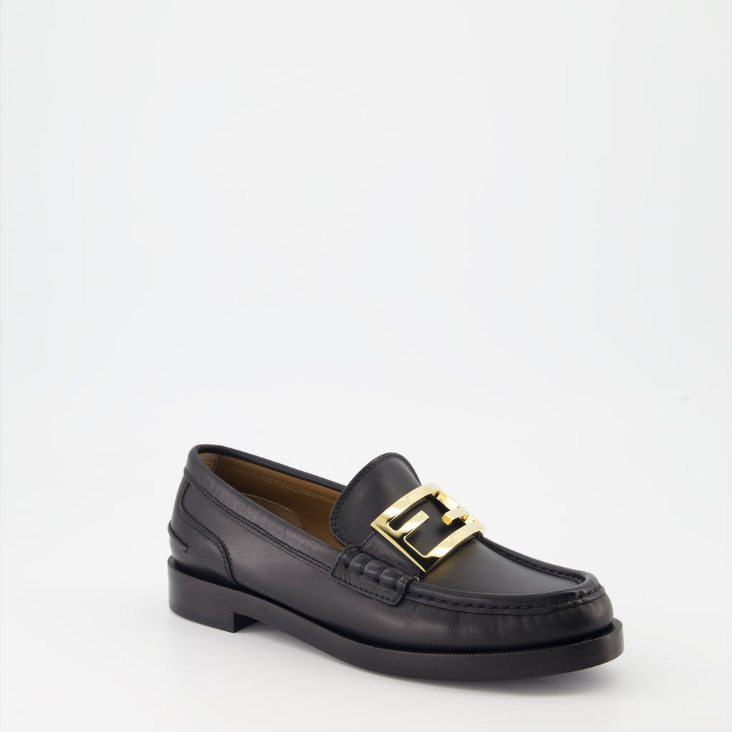 Loafers Baguette Loafers Fendi Black Women