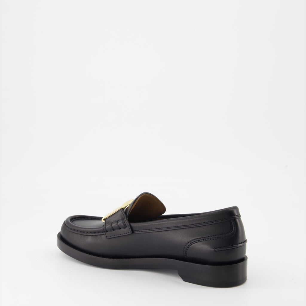 Loafers Baguette Loafers Fendi Black Women