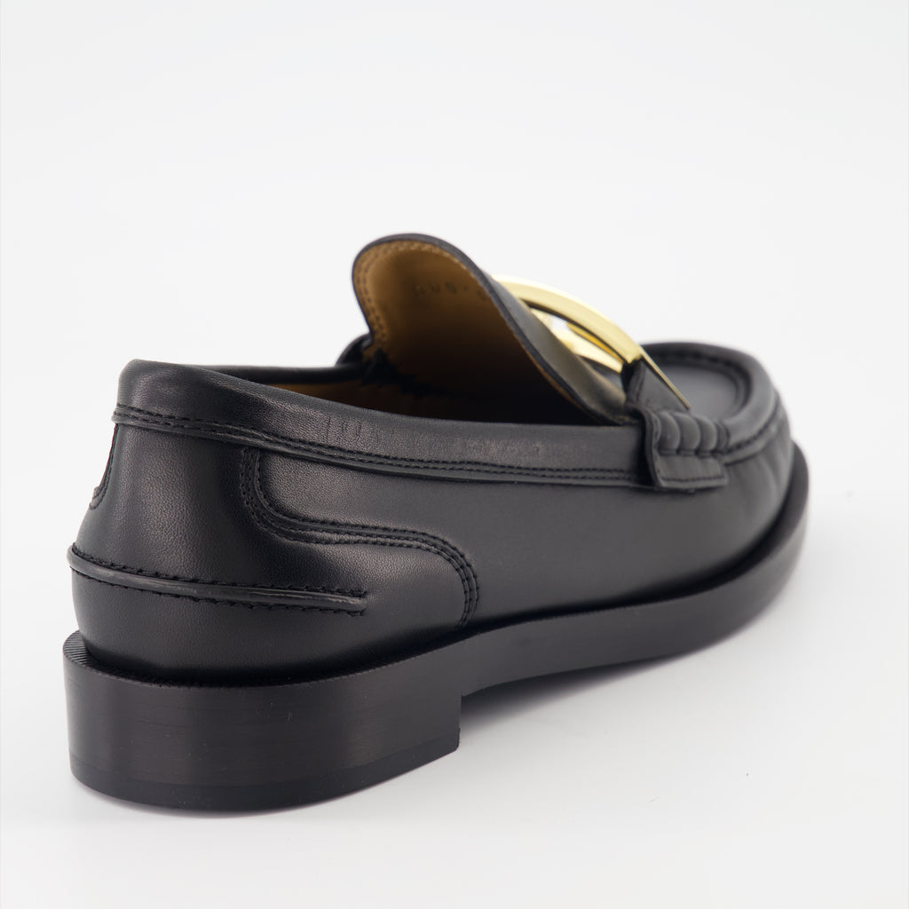 Loafers Baguette Loafers Fendi Black Women