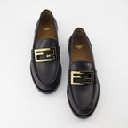 Loafers Baguette Loafers Fendi Black Women