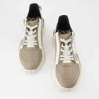 Sneaker Baskets Fendi Flow Fendi Beige Homme