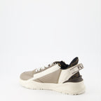 Baskets Baskets Fendi Flow Fendi Beige Femme